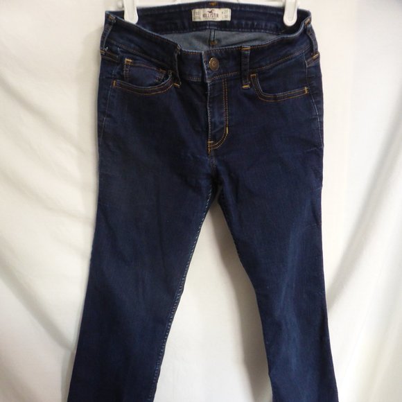 HOLLISTER, size 27 x 30, dark blue denim jeans